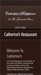 Mobile Screenshot of catherinesrestaurant.com